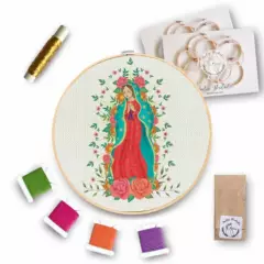 MARTIN BORDADOR - Kit de Bordado Virgencita Guadalupe
