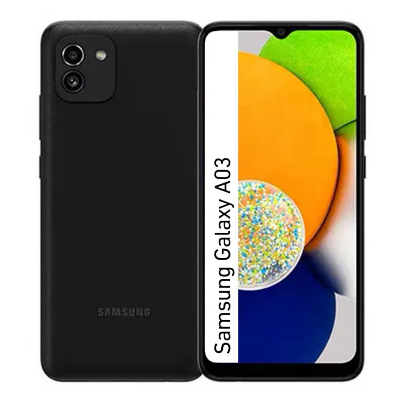 SAMSUNG - Samsung Galaxy A03 64GB ROM 4GB RAM Negro
