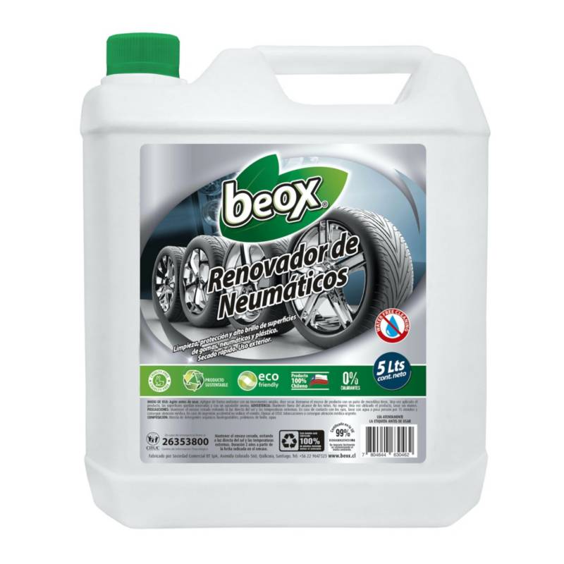 BEOX - Renovador De Neumaticos Beox® Ecobox 5Lts