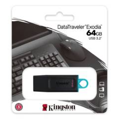 KINGSTON - Pendrive Kingston DataTraveler Exodia M 64GB