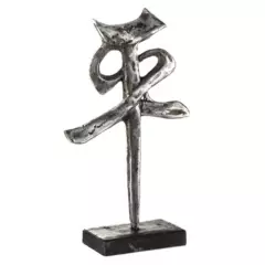 PAOLA YANCOVIC - Adorno escultura símbolo chino de la paz