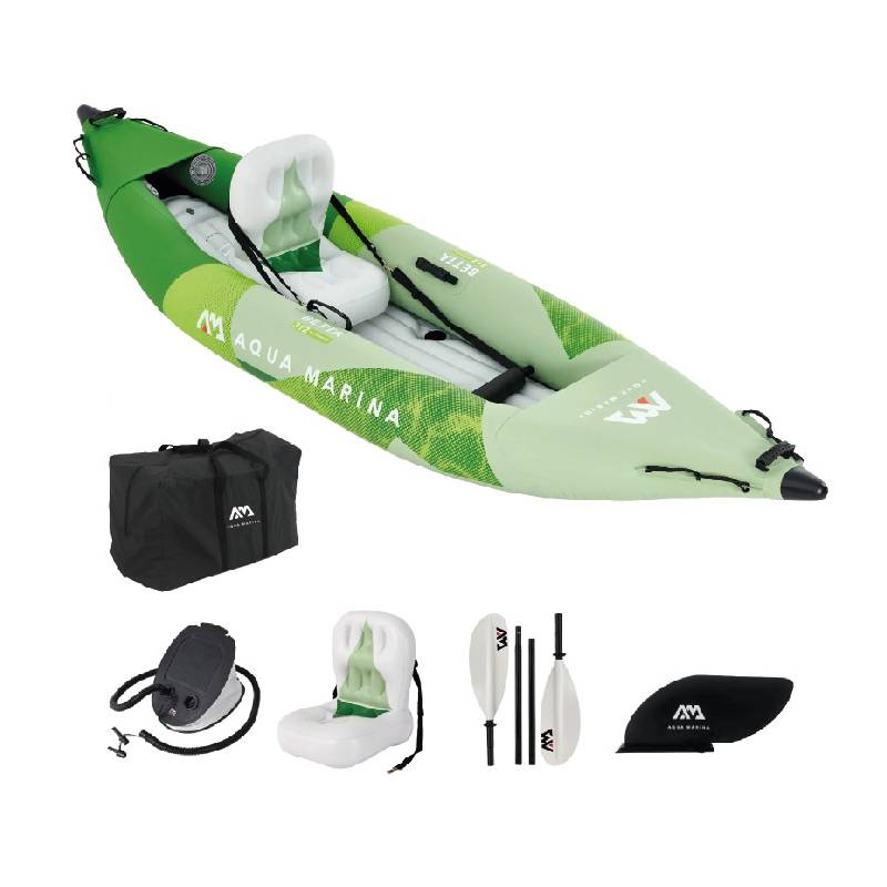 AQUA MARINA - Kayak Betta Single / Kayak inflable 1 persona
