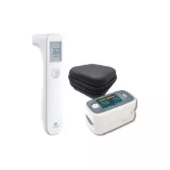 MIHO - Pack Termometro Infrarrojo Oximetro De Pulso