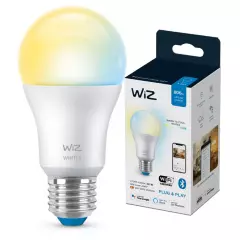 WIZ - Ampolleta Smart LED WiZ Tonos Calidos a Frios Wi-Fi E27 Matter Alexa