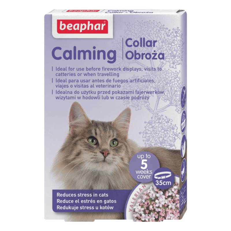 BEAPHAR - Beaphar Collar Calming Gato, Ajustable