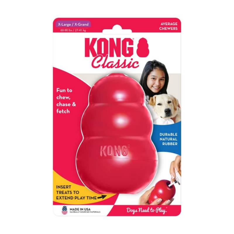 KONG - Kong Classic Juguete Perro, XLarge (27 a 41 Kgs)
