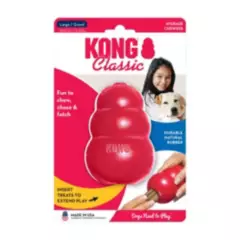 KONG - Kong Classic Juguete Perro, Large (13 a 3 Kgs)