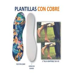DCOBRE - Plantilla Cobre diseño Tropical