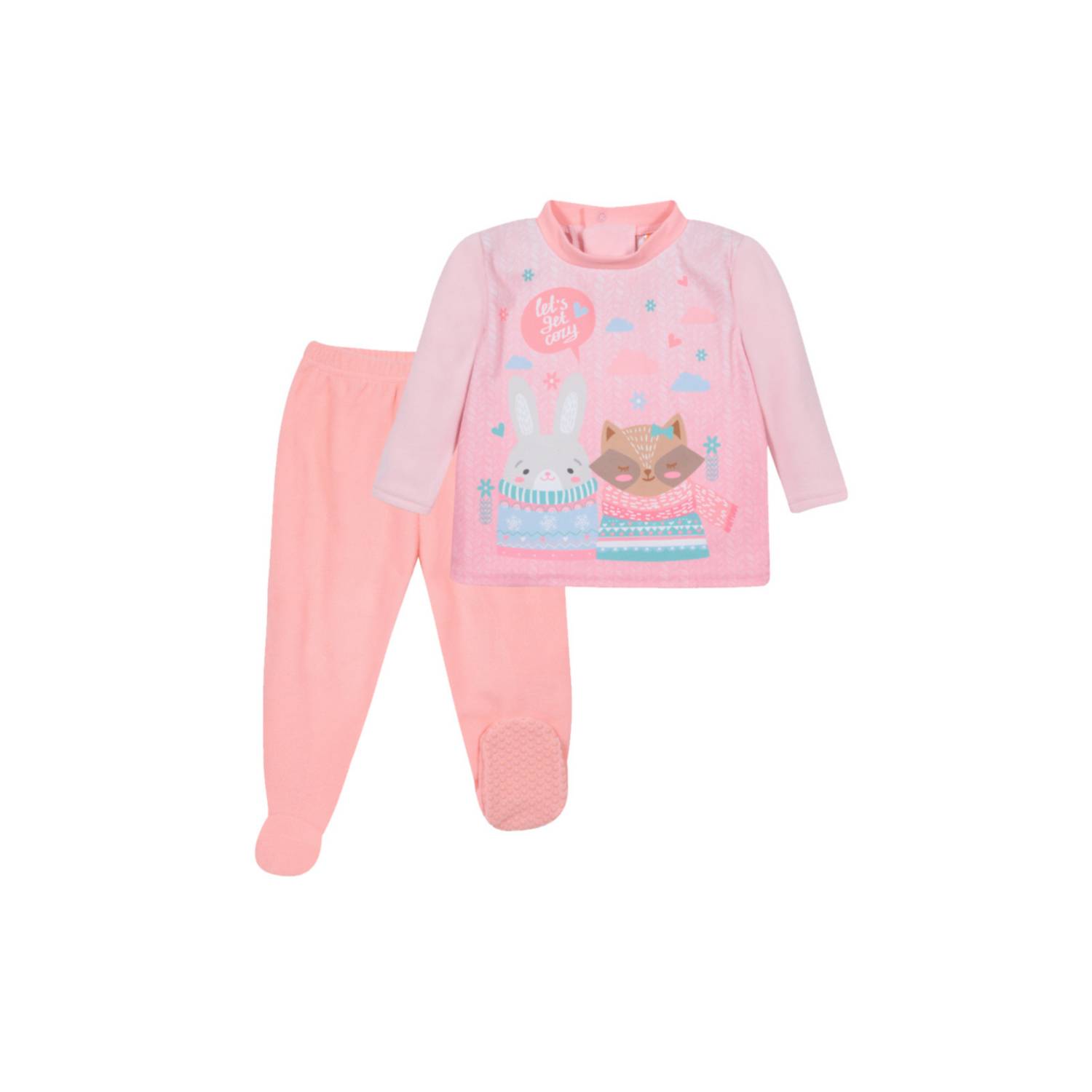 Pijama Niña Polar Shine Rosa Disney Stitch - H2O Wear