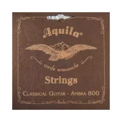 AQUILA - Encordado Guitarra Clásica - Serie AMBRA 800 - Made in italy