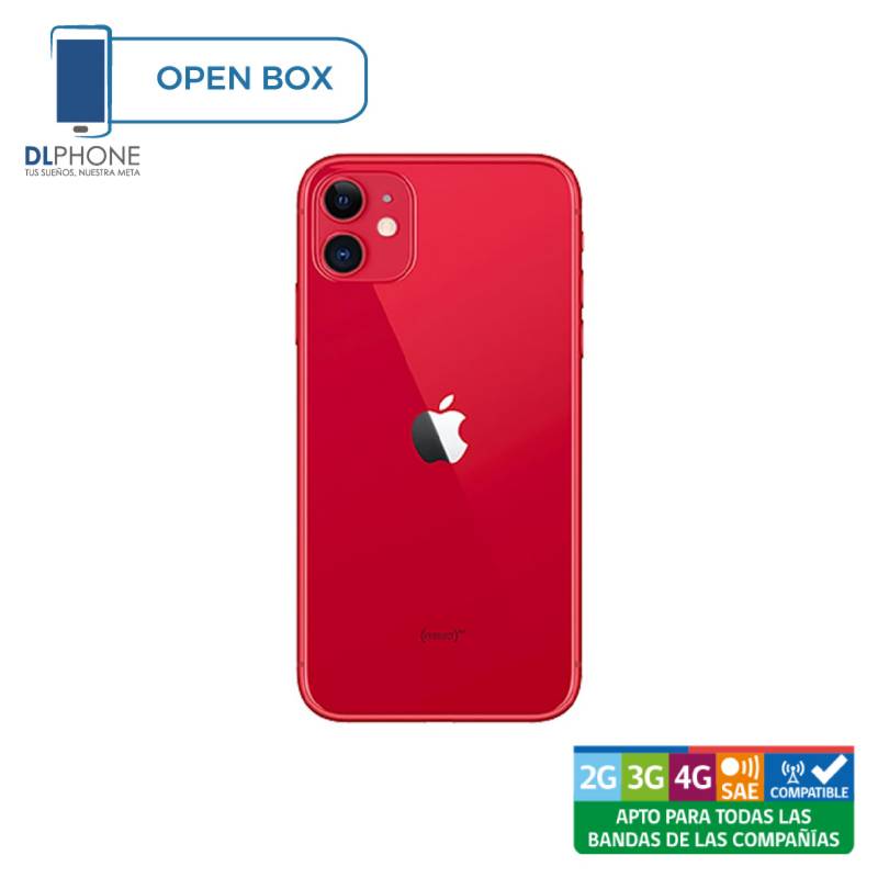 Apple Iphone 11 De 64gb Rojo Open Box Falabella Com