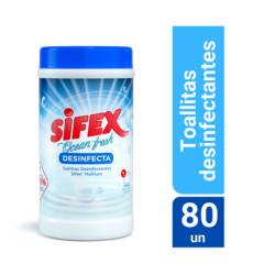 SIFEX - Toallitas desinfectantes CANISTER 80 u OCEAN FRESH