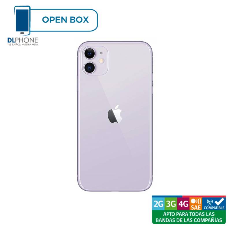 APPLE - Iphone 11 de 128gb Violeta Open Box