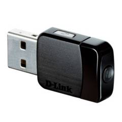 DLINK - Tarjeta de Red USB Adaptador Wifi Mu-Mimo Nano AC600 DWA-171 - Lifemax