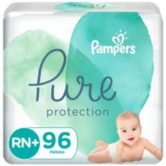 PAMPERS - Pañales Pampers Pure Protection Talla RN 96 Un