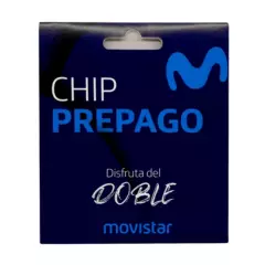 MOVISTAR - Chip Prepago Movistar 4 GB + 400 Min - Lifemax