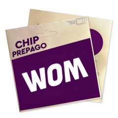 WOM - Chip Prepago Wom Incluye $2000 de Recarga Inicial - Lifemax