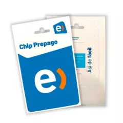 ENTEL - Chip Prepago Entel 1 Gb + 30 Min - Lifemax