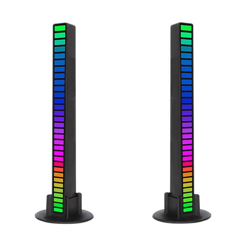 GENERICO Barra Led RGB Con Sensor De Sonido Escritorio Decorativa