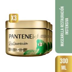 PANTENE - Pack 3 Mascarillas Pantene Pro-V Restauración 300ml