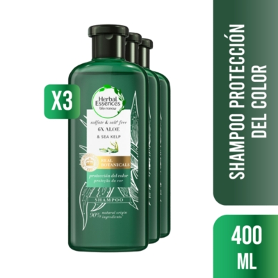 Shampoo Herbal Essences Pelo largo granada & proteína vegana 600 ml