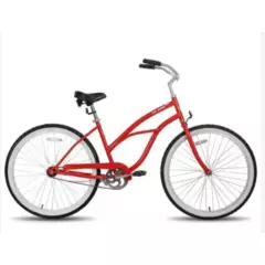 HILAND - Bicicleta Urbana HILAND Aro 26 Rojo + Funda gratis