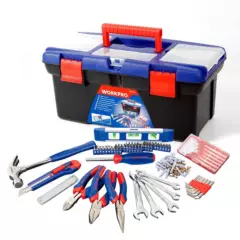 WORKPRO - Juego set de herramientas con caja 170 piezas