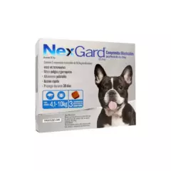 NEXGARD - Nexgard 4-10kg -  3 comprimidos