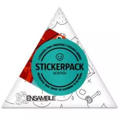 PROYECTO ENSAMBLE - Sticker Pack Newfren 3 Adhesivos Decorativos