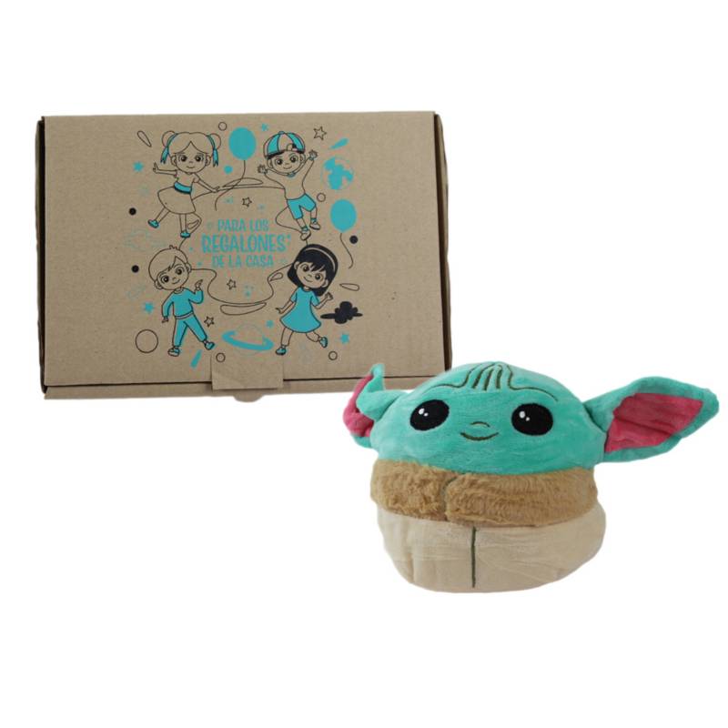 GENERICO - Box Dia del Niño Peluche  Baby Yoda