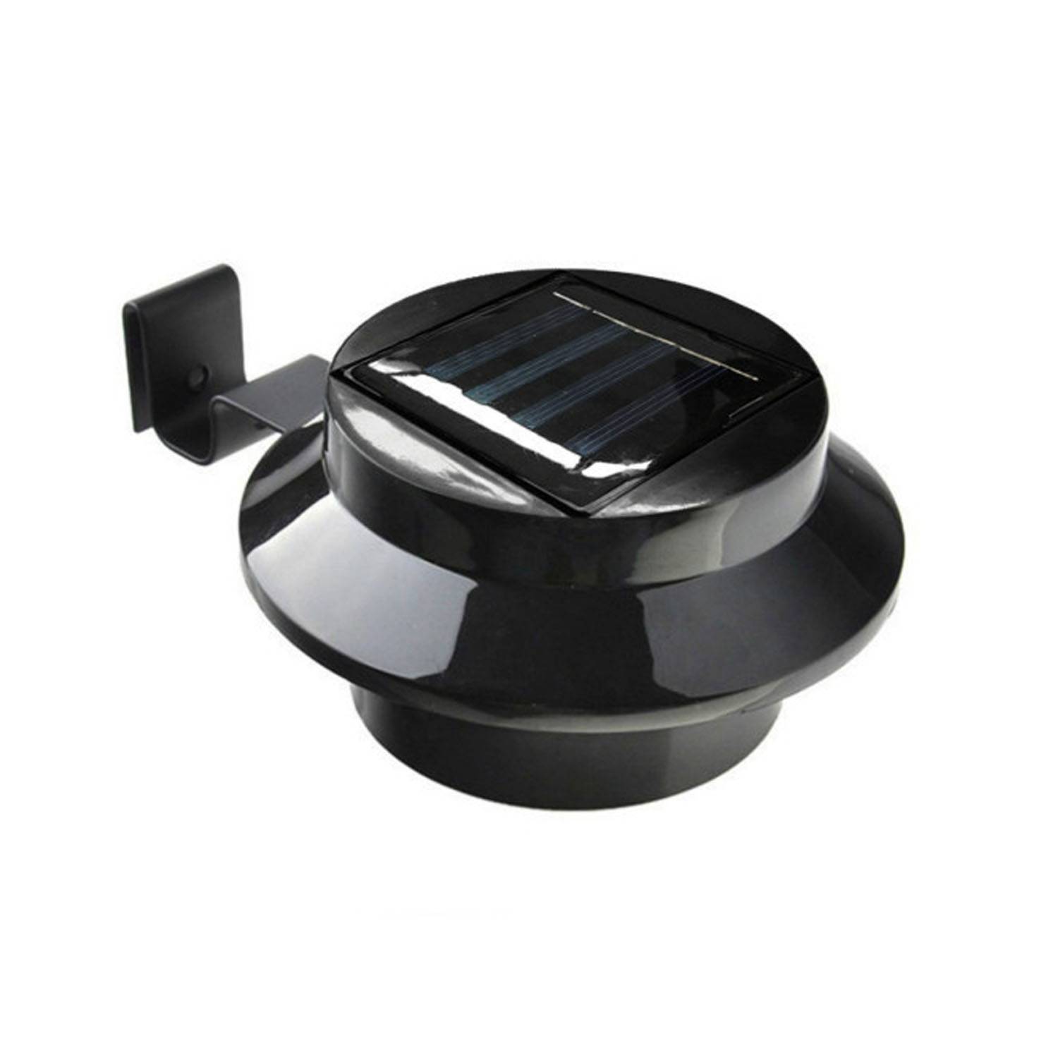 Foco led solar para exteriores con control remoto - negro — Importadora USA