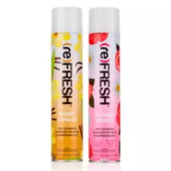 COSMETICAVAL - Kit 2 aromas Shampoo seco sin enjuague Refresh CVL
