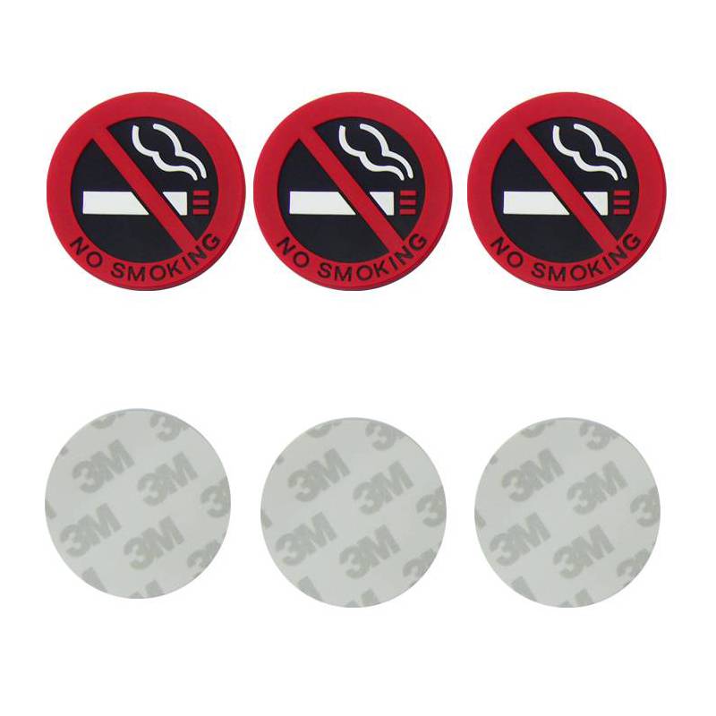 OEM - Adhesivo Prohibido Fumar Para Automóvil 3 Unidades