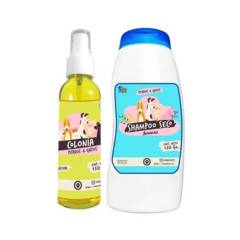 MASCOKITS - Kit Para Perro Shampoo Seco  Colonia Maracuya-Coco