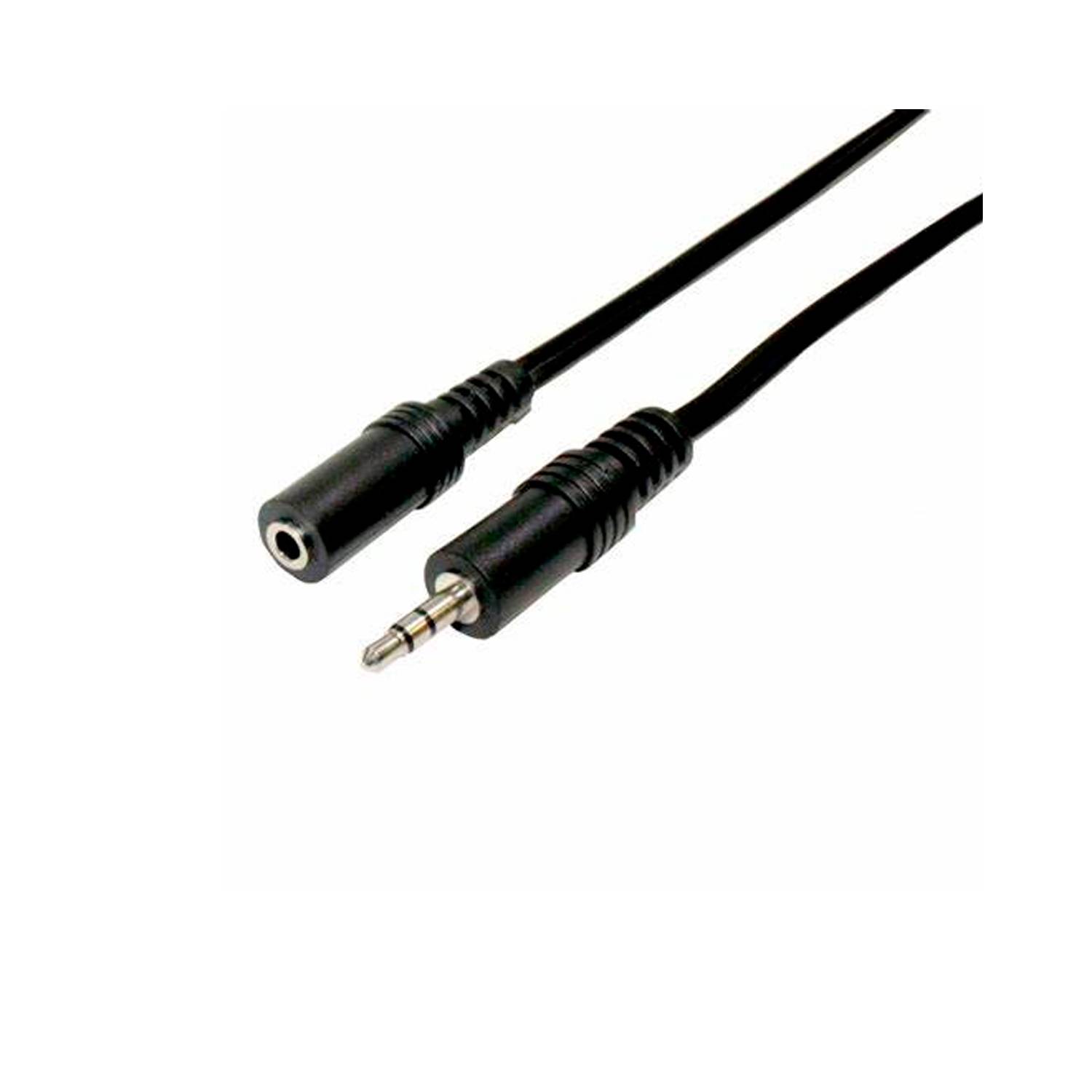 GENERICO Cable De Audio Alargador Auxiliar Jack 3.5mm 1.5 Metro