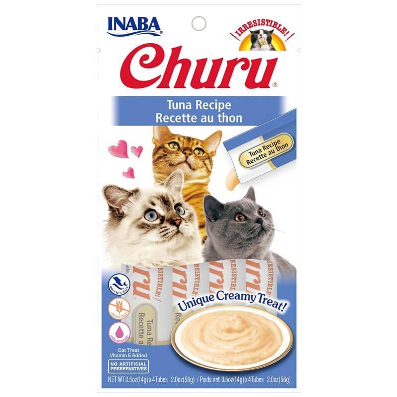 INABA - Churu Snack Cremoso Para Gatos Inaba Ciao