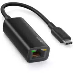 AUKEY - AUKEY Adaptador USB C a Ethernet Tipo C a Ethernet Negro CB-A30  FDS