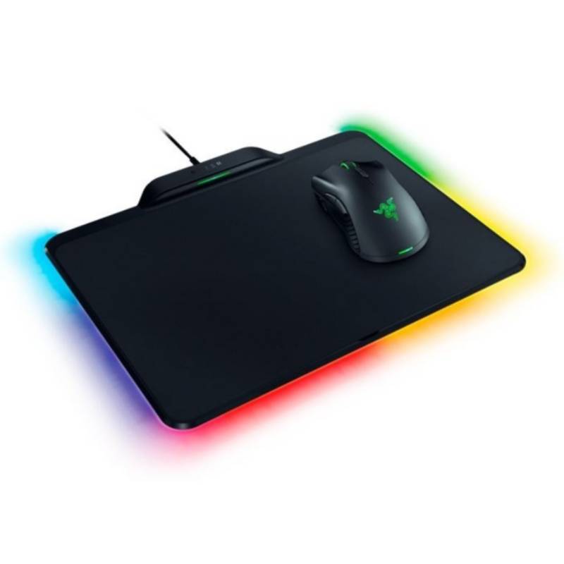 GENERICO - Mouse Pad Gamer Antideslizante RGB Alfombrilla Led 35x30cm