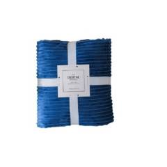 CRUSEC - Manta Gruesa Frazada Polar Suave Ropa Cama 150 X 200 Azul