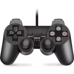 GENERICO - Control Ps2 Playstation 2 Dual Shock 2 Compatible con Ps1