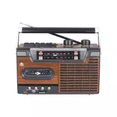 AUDIO PRO - Radio Grabadora Cassette Retro Bluetooth AM FM Audiopro