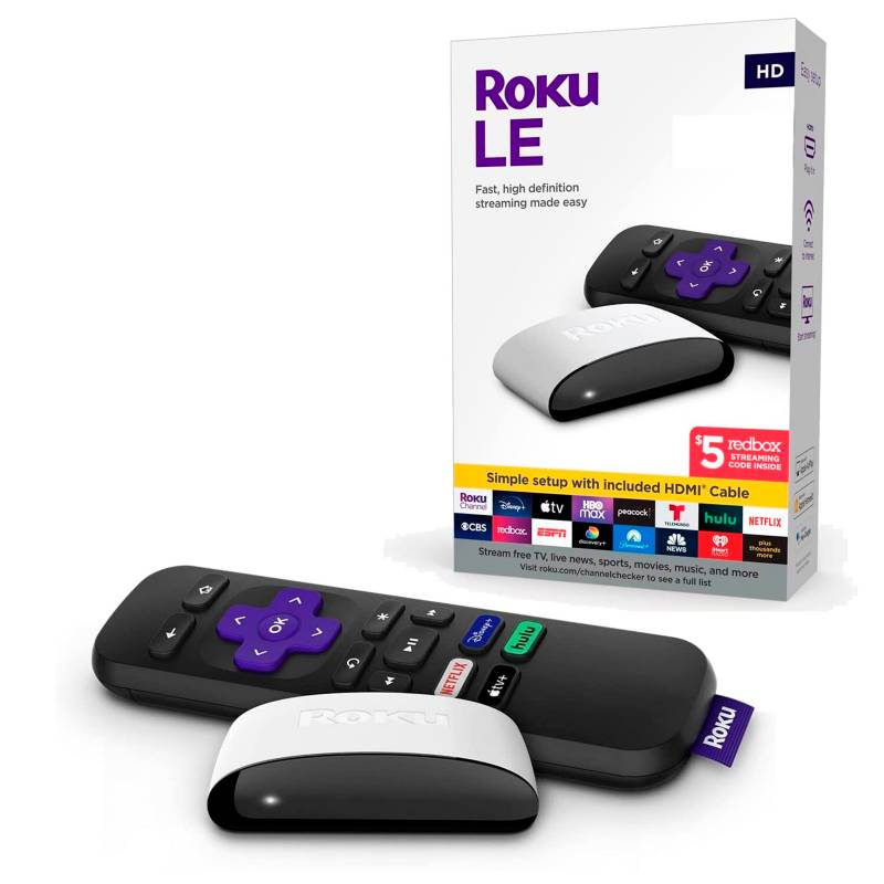 ROKU - Roku Express LE Full HD 1080p Disney HBO Netflix y Mas