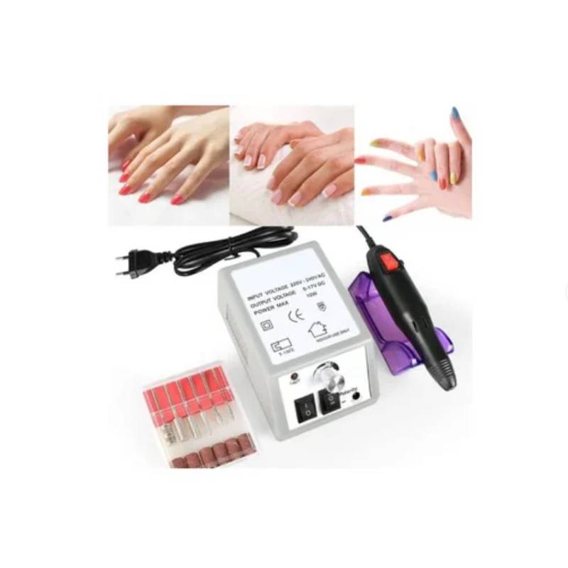 ESHOPANGIE Set Torno Profesional Para Uñas Acrílicas Manicure Pedicure