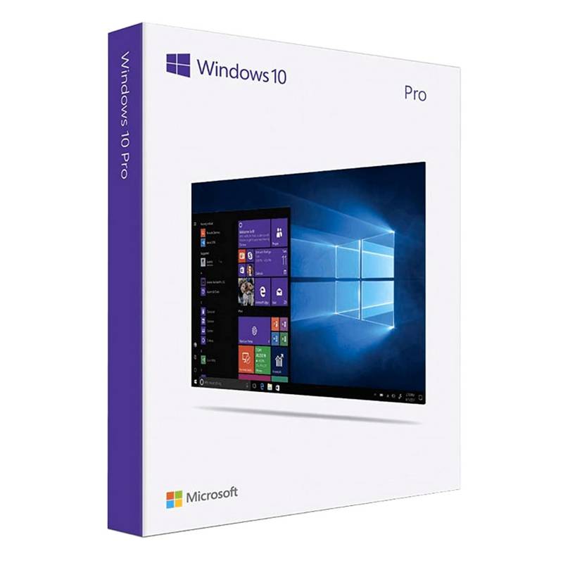 MICROSOFT - Microsoft® Windows 10 Profesional COEM 64 Bit Español Caja - Lifemax