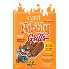 CATIT - Snack Gato Catit Nibbly Grills Sabor Pollo y Langosta - 30gr