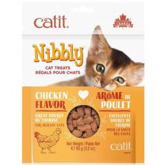 CATIT - Catit Nibbly Snack gato Sabor Pollo, 90Grs