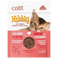 CATIT - Catit Nibbly Snack Gato Sabor Salmon, 90Grs