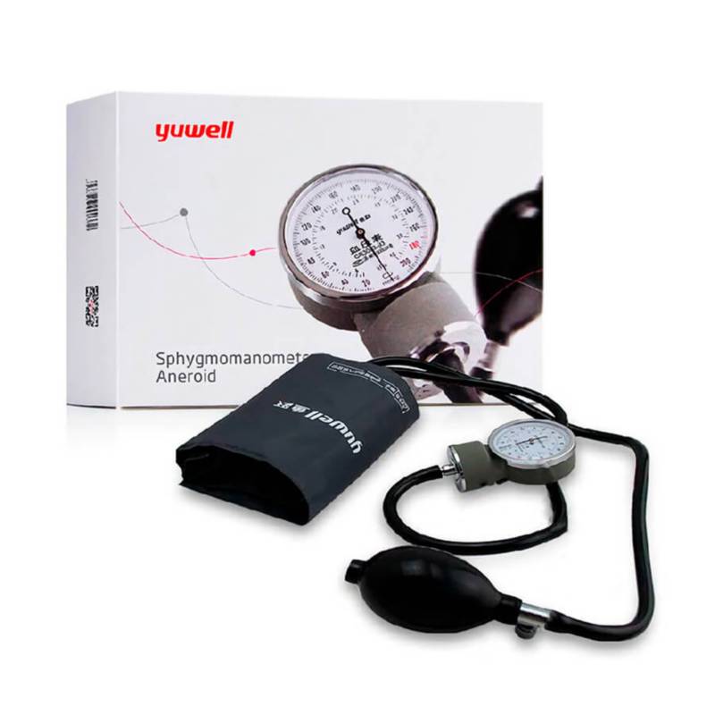 YUWELL - Esfigmomanómetro Aneroide Yuwell Con Fonendoscopio Incluido