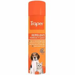 TRAPER - Traper Spray Repelente Interiores Perros y Gatos 440cc