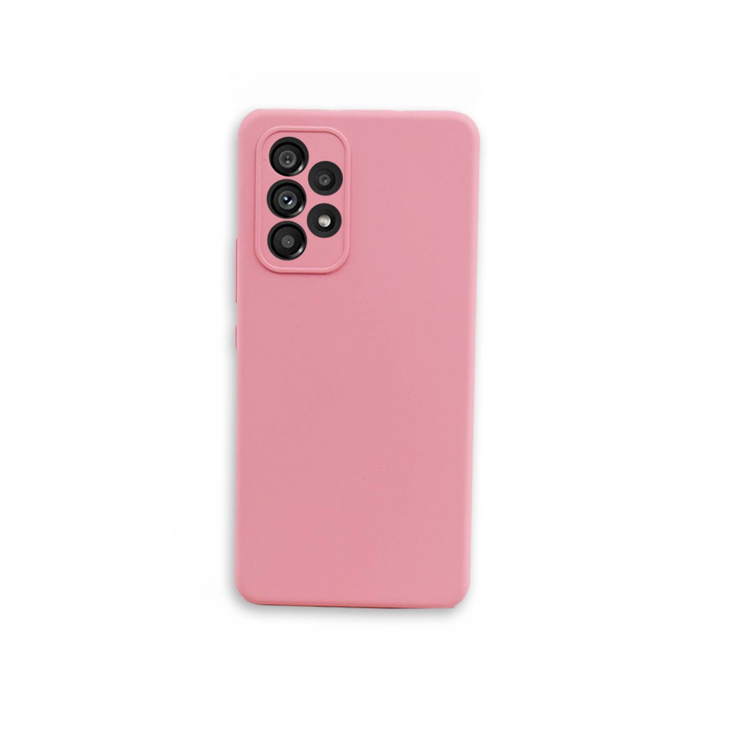 Funda Para Samsung A53 5g Carcasa Color Rosa Celular Soporte De